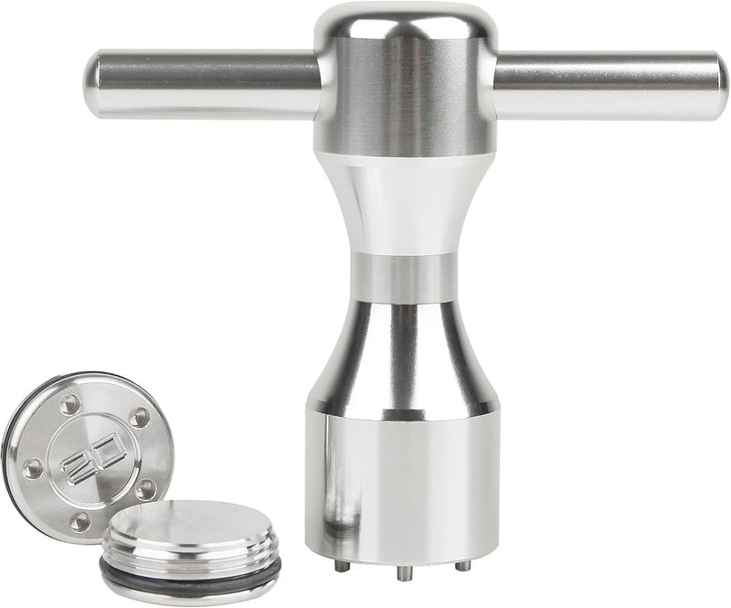 FoFoFo Golf Putter Weights Compatible with Scotty Cameron 2pcs 5g/10g/15g/20g/25g/30g/35g/40g/45g with Wrench Kit Set Compatible with Titleist Scotty Cameron Putter Newport Silver - Image 1